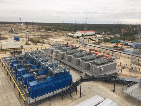 Две газопоршневых электростанции для обеспечения объектов Барсуковского месторождения